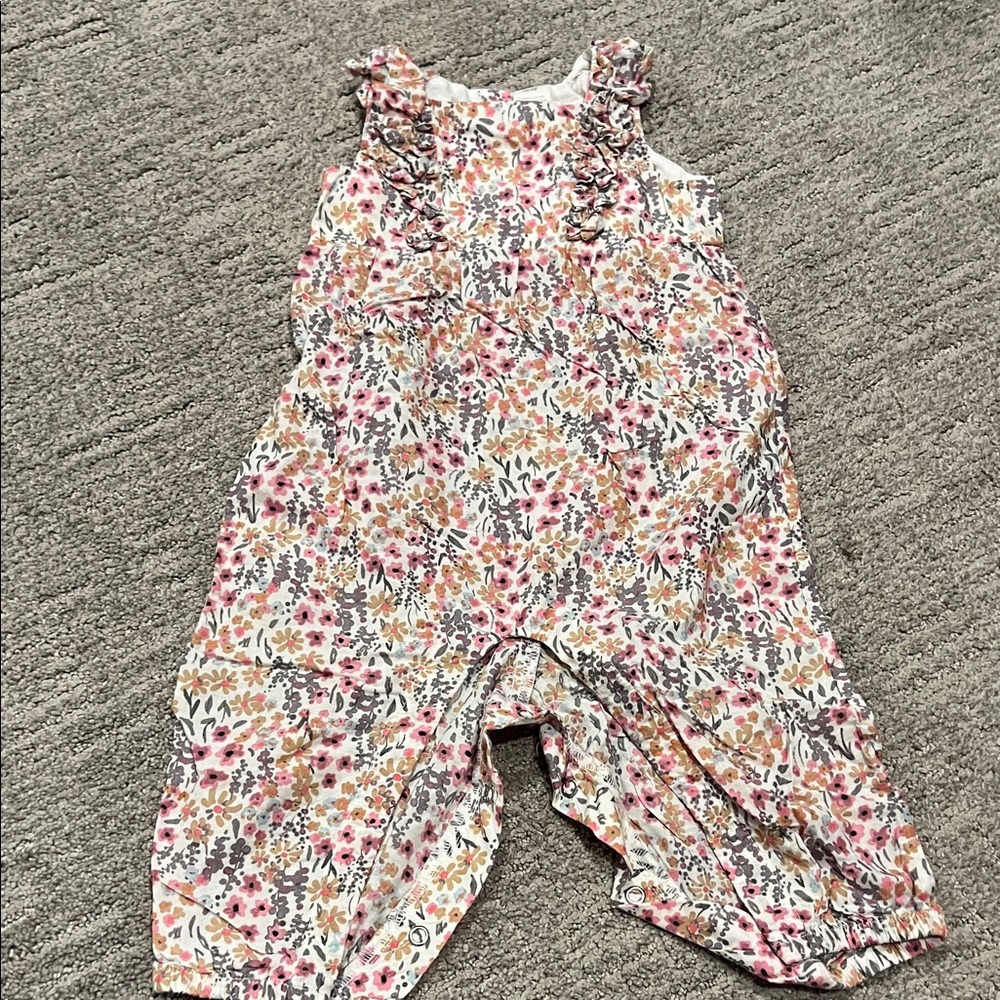 H&M Multicolor Floral Kids Romper